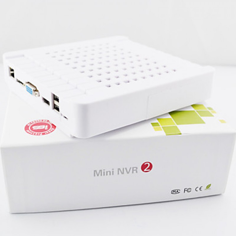 Onvif Mini NVR 4 Channel For 720P 960P Or 1080P IP Cameras Support P2P Remote Review Not Included HDD  