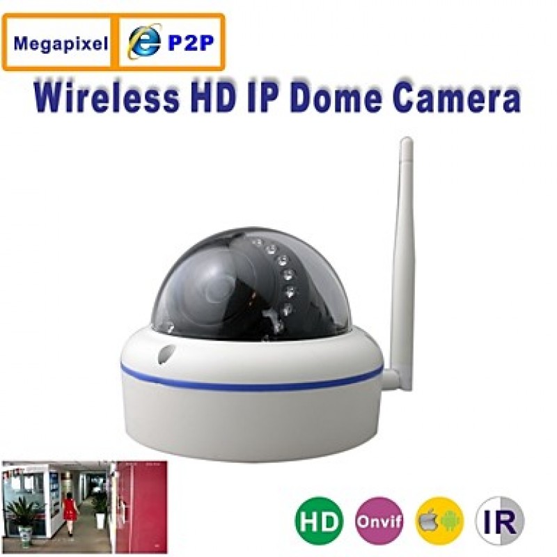 8CH 960P/720P Megapixel 5.8G Wireless Transmission HD IP Camera NVR Kit  