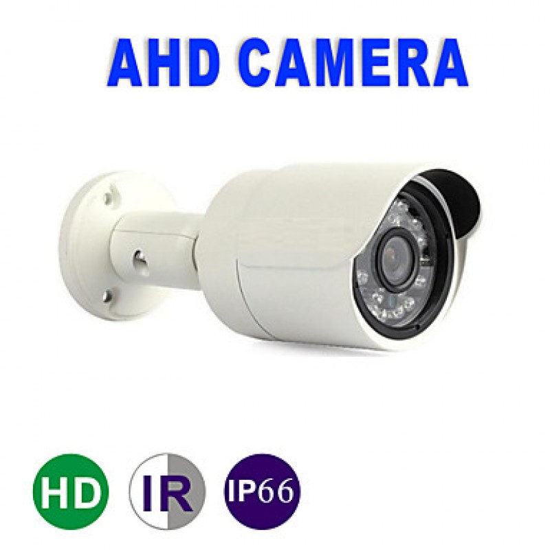 AHD Camera with 720P/Infrared/Waterproof and 4CH AHD DVR with 10.1 Inch LCD/1TB Surveillance HDD  Kits  