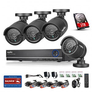 4CH AHD DVR 4PCS 720P IR 4 CH Security DVR Recorde...