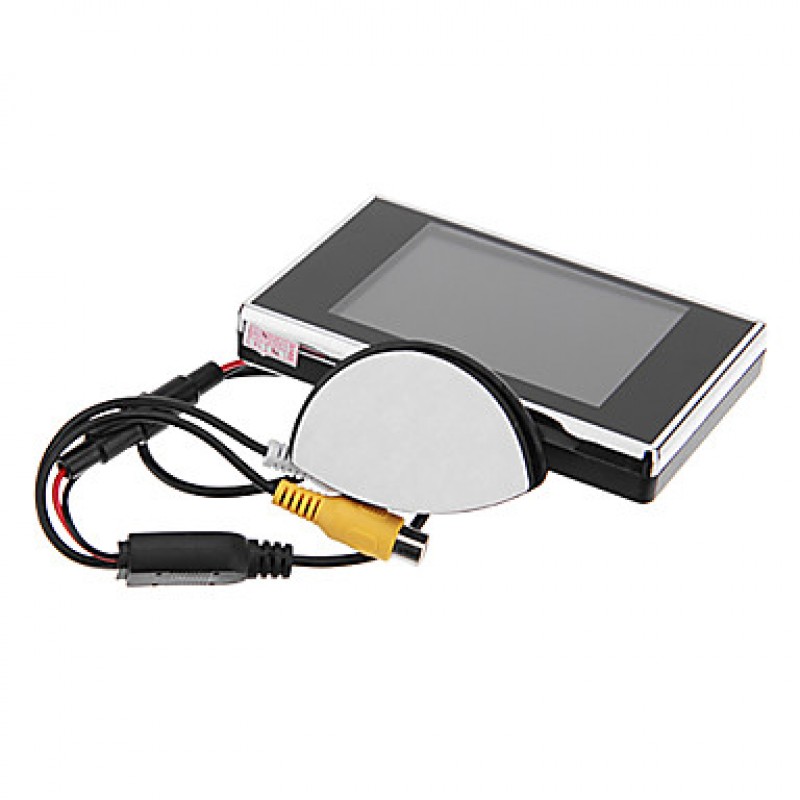 3.5 Inch Small TFT LCD Adjustable Monitor For CCTV Camera and Car DVR with AV RCA video Sound Input  