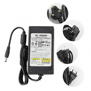 12V5A CCTV System Power Adapter + AC 100~240V 50/6...