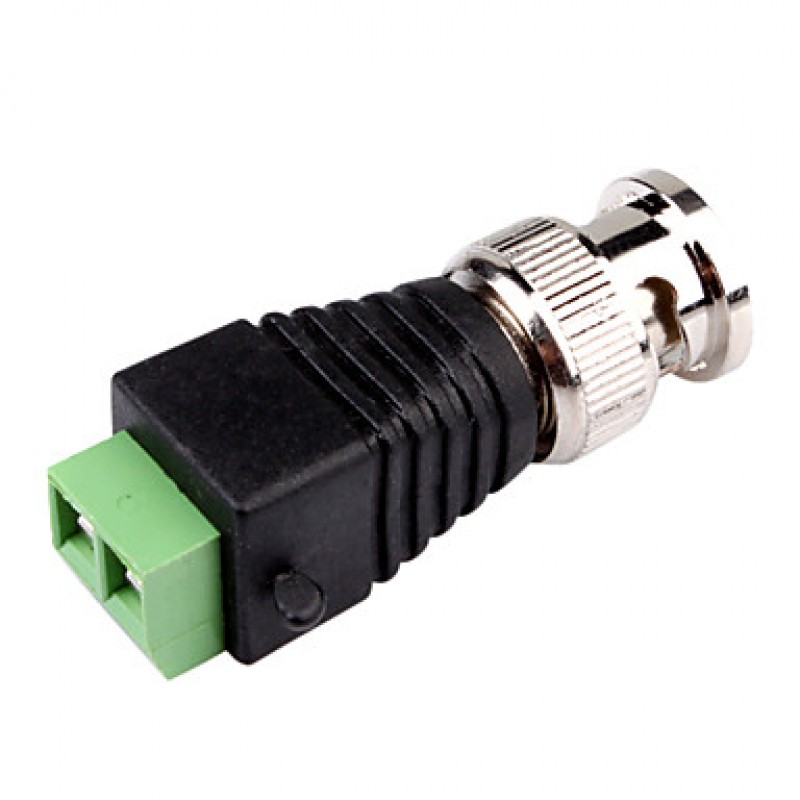 CCTV Security Camera BNC Plug Connector Adapter  