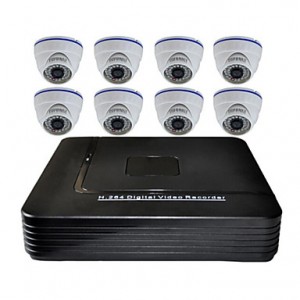 8 Channel HDMI CCTV DVR 8 Indoor Vision Security C...