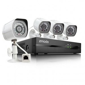 4CH HD NVR sPoE Security System with 4 720P Night ...