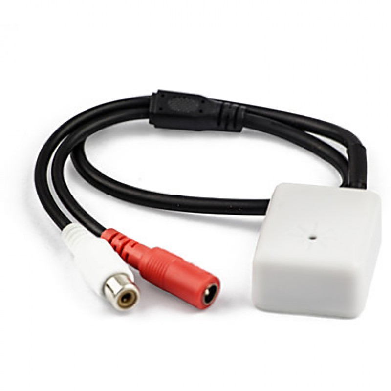 Low Noise High Sensitivity Security Camera Audio Pickup  