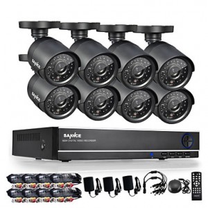 8CH 960H CCTV System Waterproof Video Recorder 800...