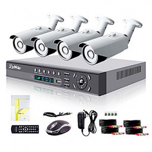 8CH HDMI 960H Network DVR 4X 700TVL Outdoor Day/Ni...